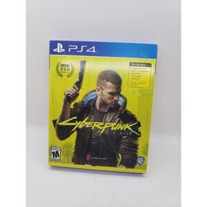 Cyberpunk 2077 Sony PlayStation 4 PS4 Game Complete 2 Discs Compendium Wroking